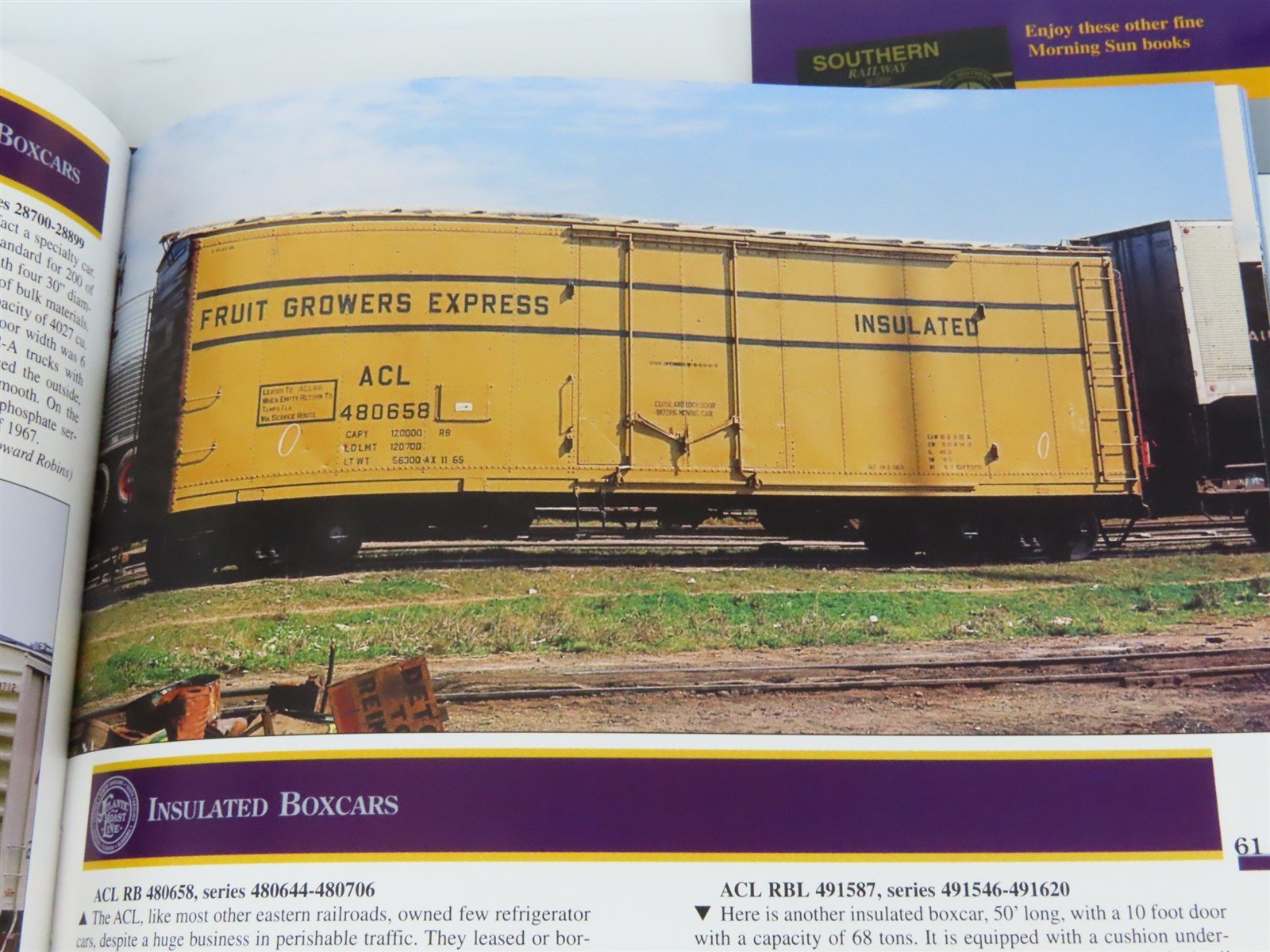 Morning Sun ACL Color Guide to Freight & Passenger Equipment by Paul Faulk ©2000