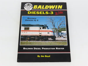 Morning Sun: Baldwin Diesels-3 In Color Baldwin Owners Q-Z by Jim Boyd ©2002