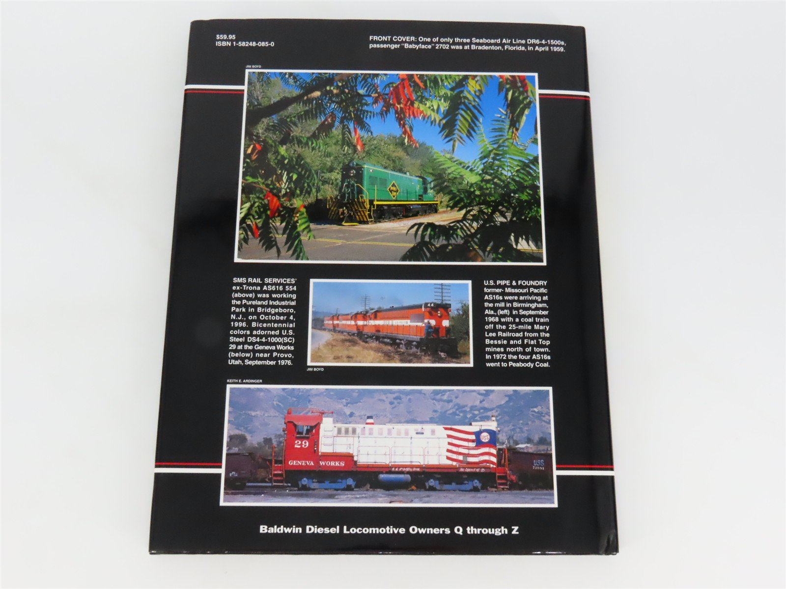 Morning Sun: Baldwin Diesels-3 In Color Baldwin Owners Q-Z by Jim Boyd ©2002