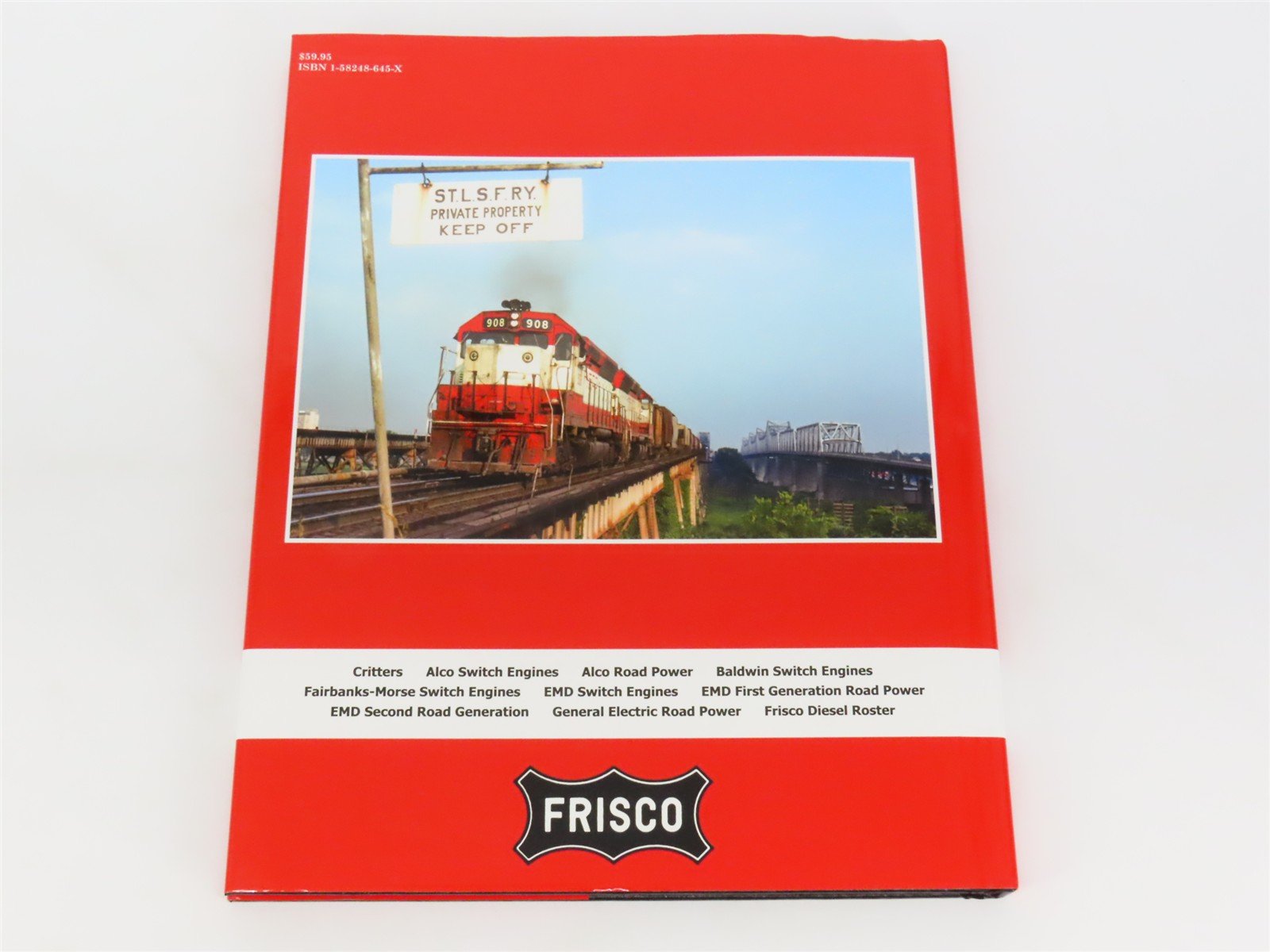 Morning Sun: Frisco Power In Color Diesels 1940-1980 by Greg Stout ©2018 HC Book