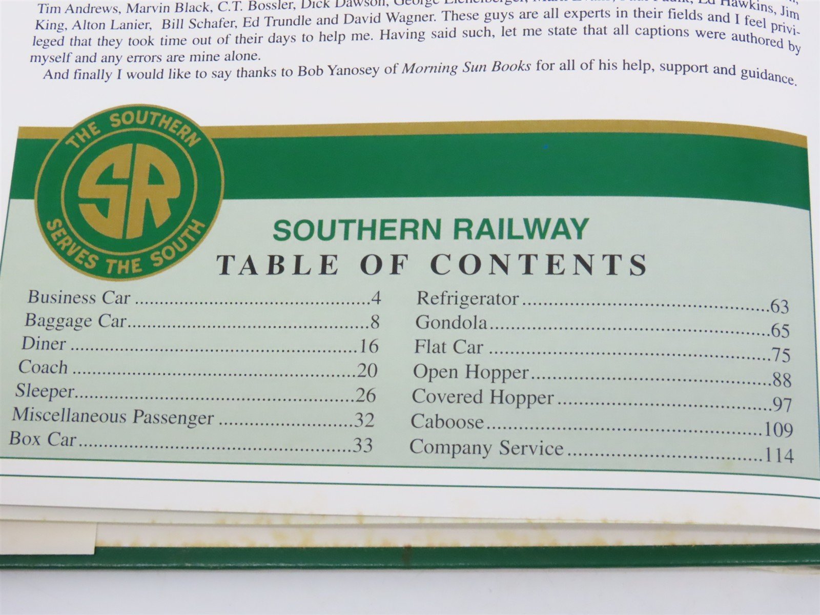 Morning Sun: Southern Railway Color Guide to Freight & Passenger Equipment