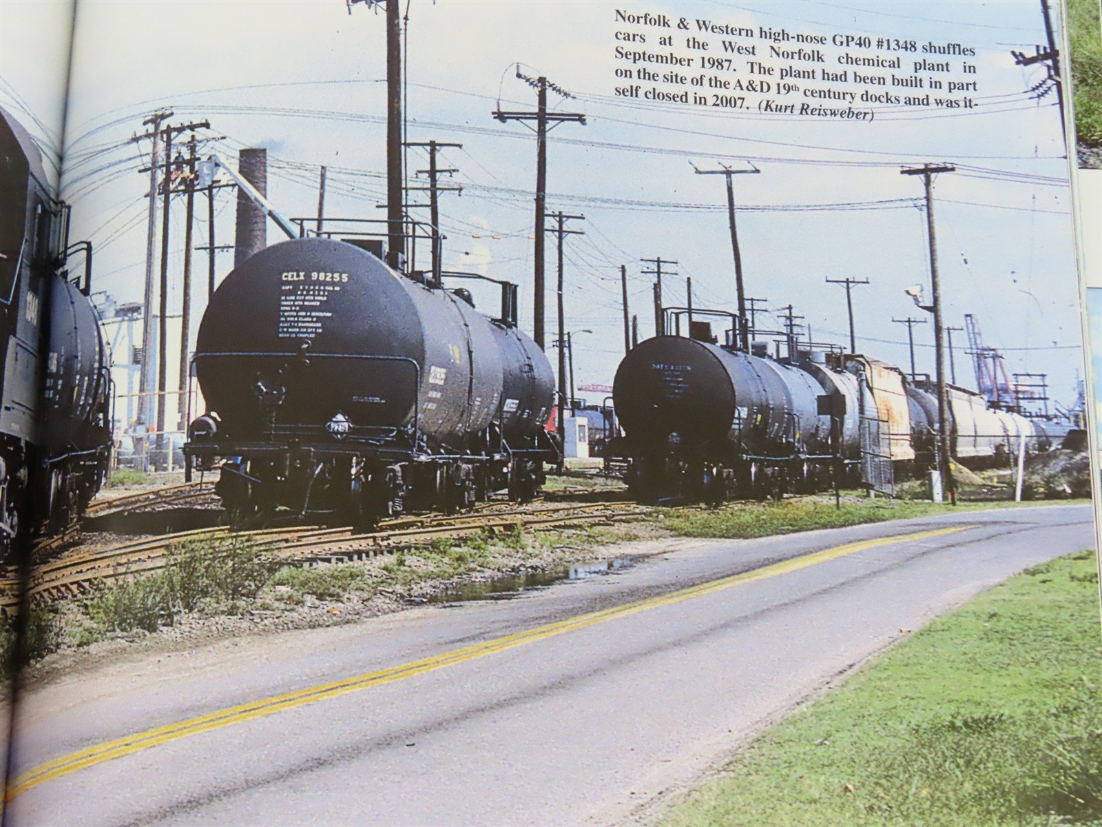 Morning Sun: Trackside Around Norfolk by Kurt Reisweber ©2013 HC Book