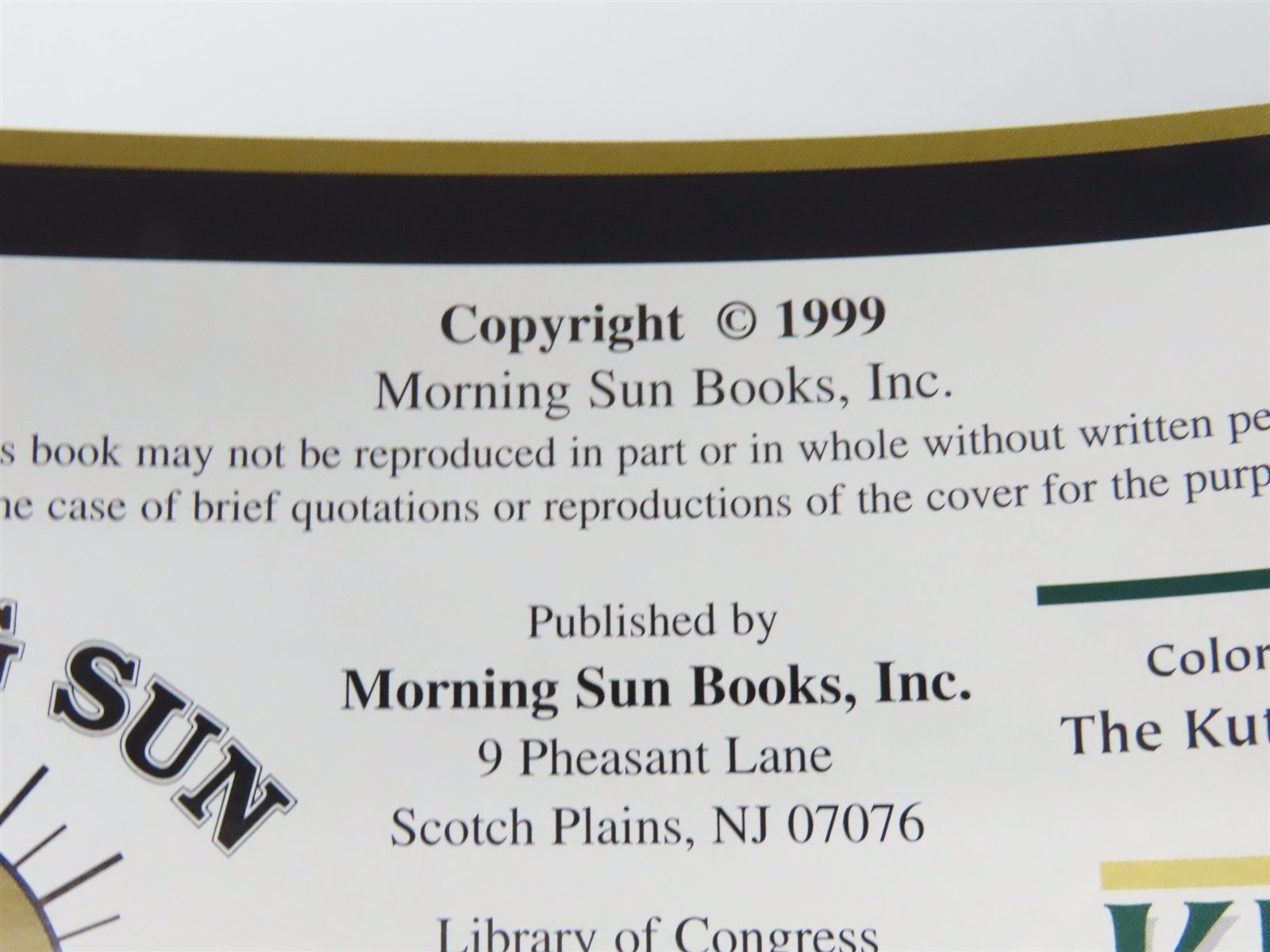 Morning Sun: Southern Railway In Color Vol 2 by Alton Lanier ©1999 HC Book