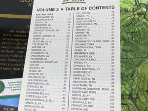 Morning Sun: Southern Railway In Color Vol 2 by Alton Lanier ©1999 HC Book