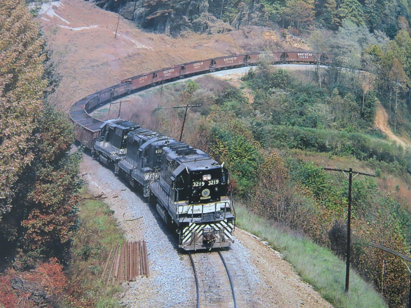 Morning Sun: Southern Railway In Color Vol 2 by Alton Lanier ©1999 HC Book