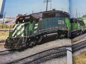 Morning Sun: Burlington Northern Power In Color Vol 2 by Stephen M. Timko ©2014