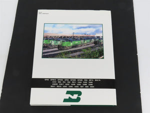 Morning Sun: Burlington Northern Power In Color Vol 2 by Stephen M. Timko ©2014