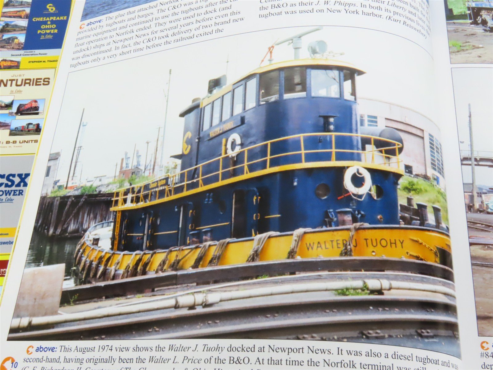 Morning Sun: Chessie System in Color Vol 4 by Kurt Reisweber ©2024 HC Book