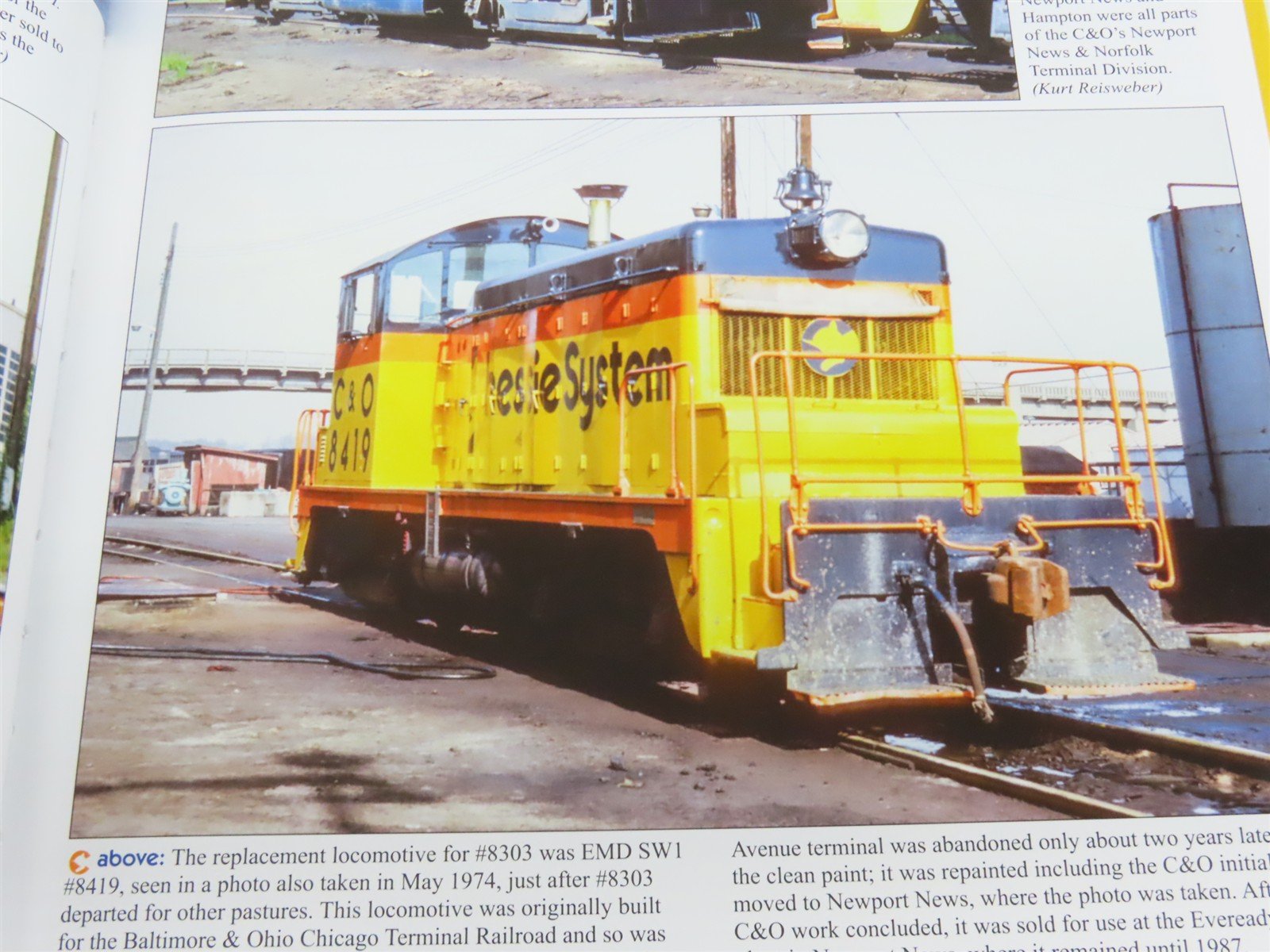 Morning Sun: Chessie System in Color Vol 4 by Kurt Reisweber ©2024 HC Book