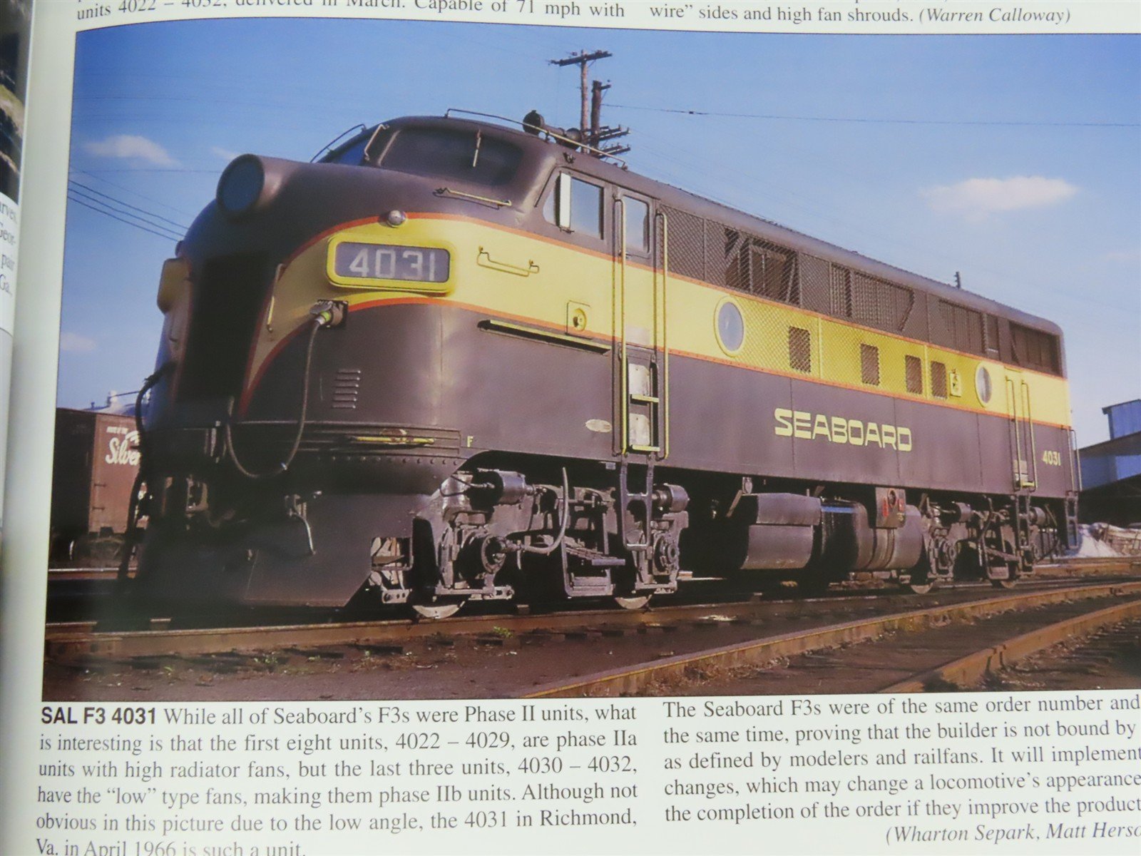 Morning Sun: Seaboard Air Line In Color Vol 1 by Paul Faulk ©2009 HC Book