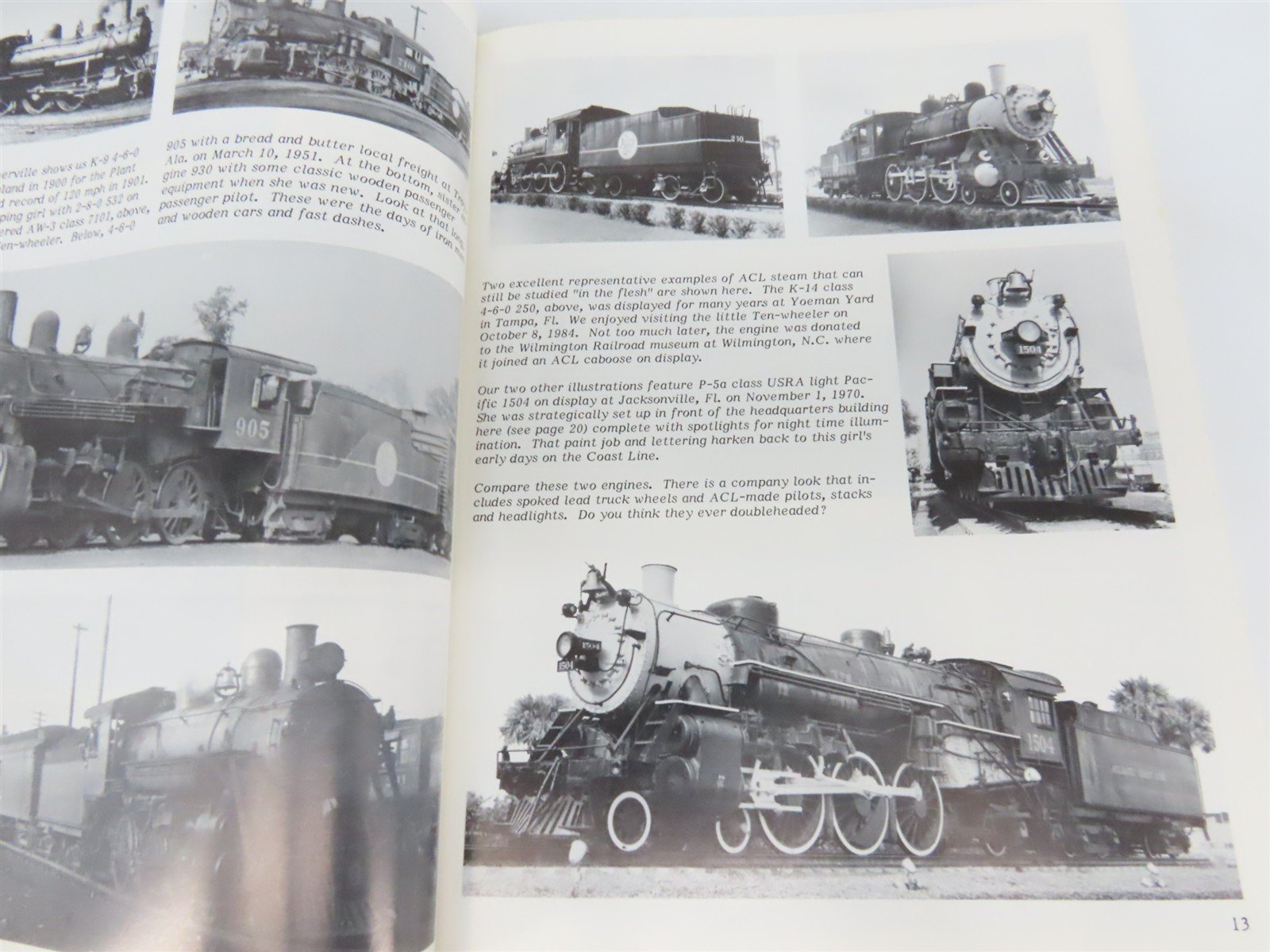 Locomotives of the Seaboard System Railroad of the South by Paul Carleton ©1987