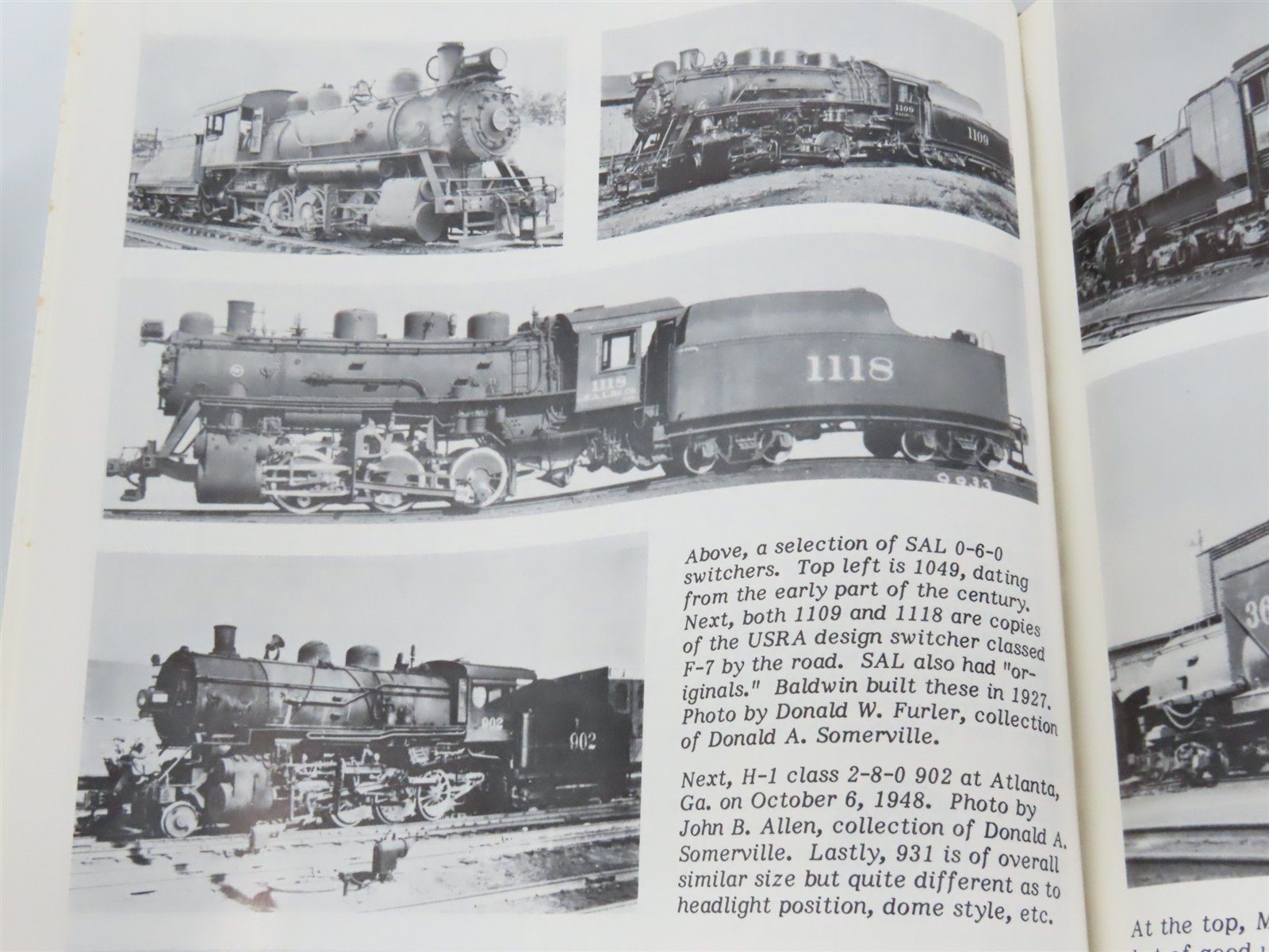 Locomotives of the Seaboard System Railroad of the South by Paul Carleton ©1987