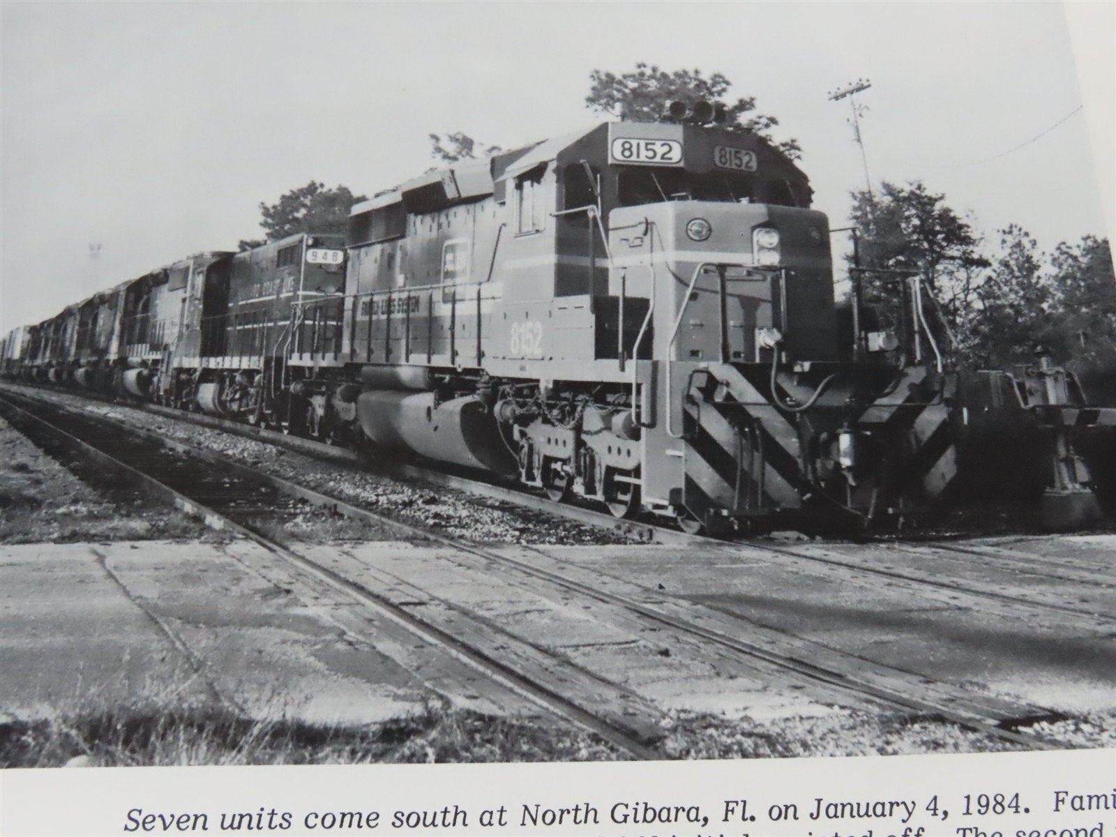 Locomotives of the Seaboard System Railroad of the South by Paul Carleton ©1987