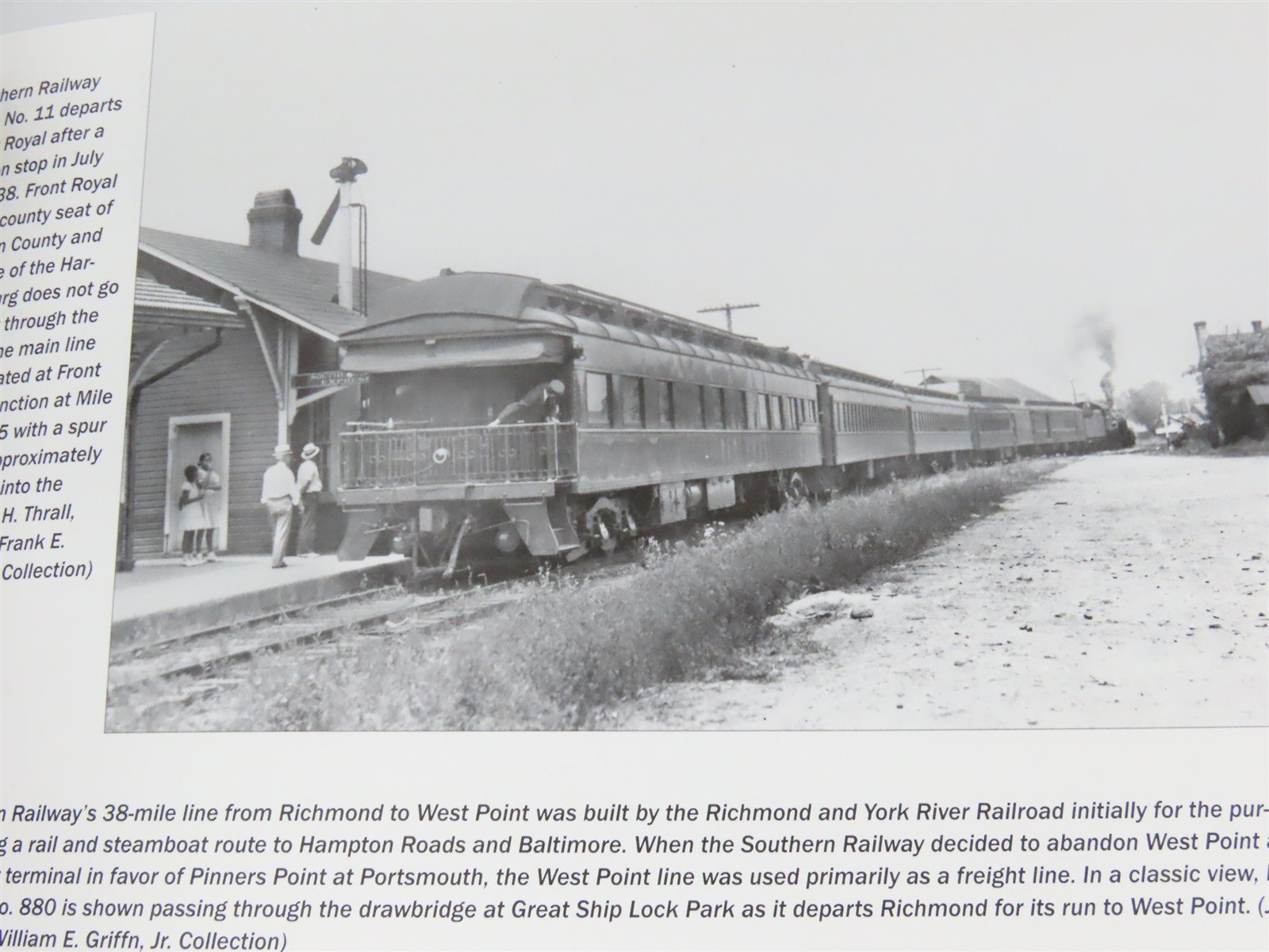 Virginia Railroads Vol 1: Railroading in the Old Dominion by Griffin/Dixon ©2010
