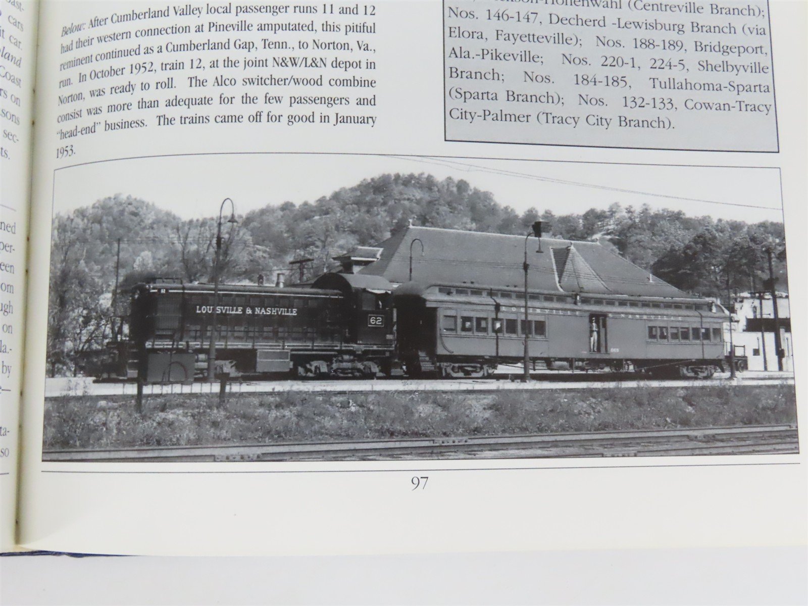 Louisville & Nashville Railroad The Old Reliable by Castner/Flanary/Dorin ©1996