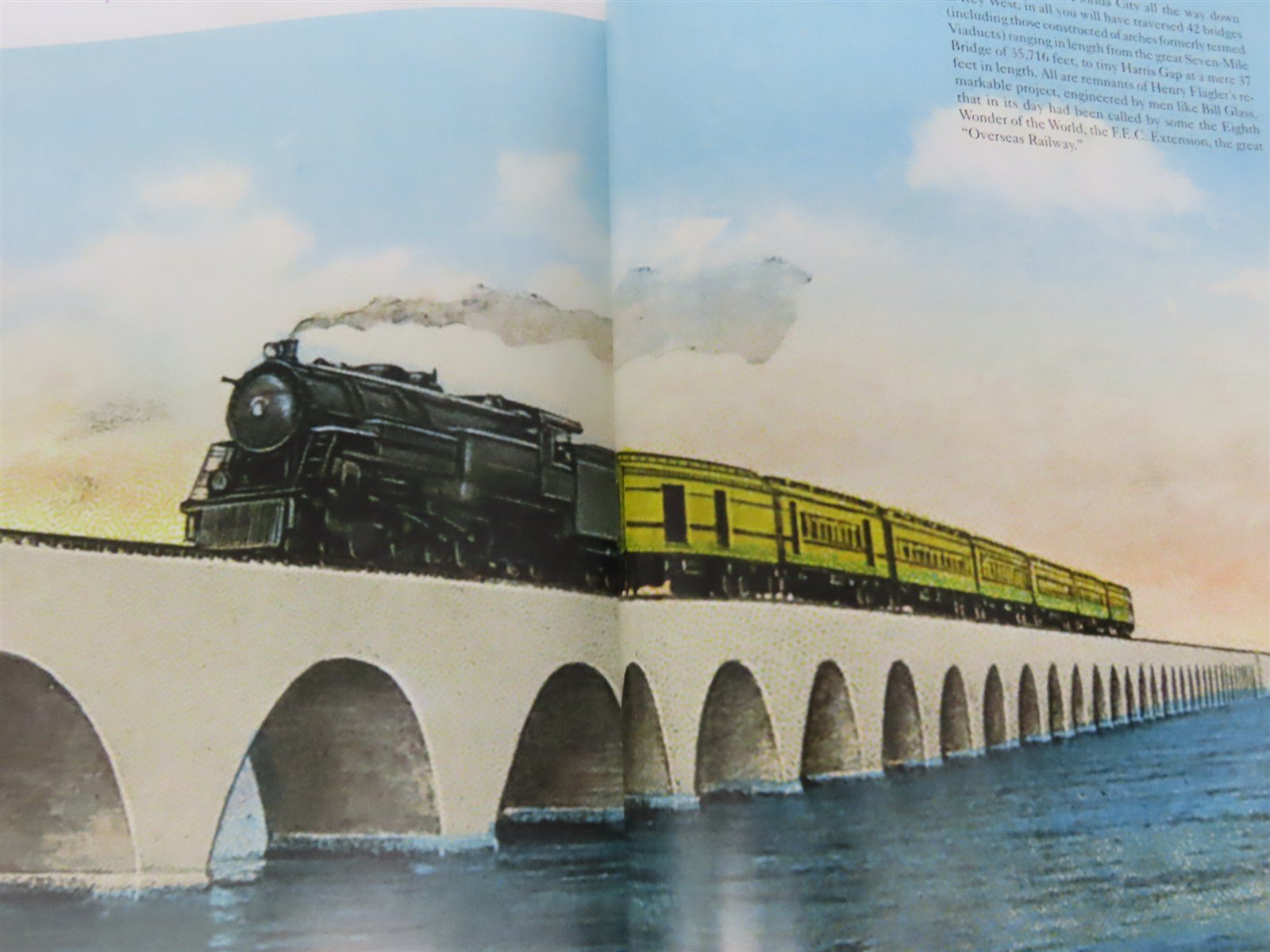 The Florida Keys Overseas Railway by Warren Zeiller ©2006 HC Book