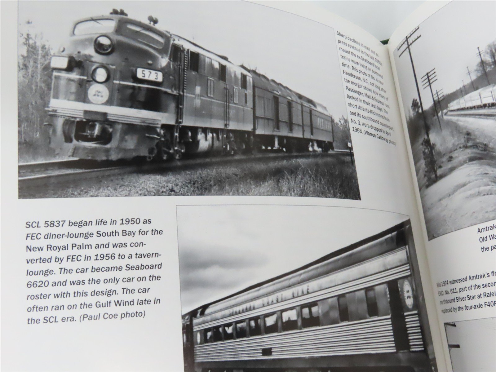 Seaboard Air Line Passenger Service - The Streamlined Era by Larry Goolsby ©2011
