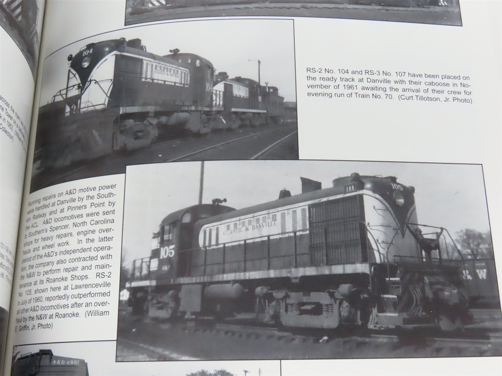 The Atlantic & Danville Railway Company by Griffin - Revised & Expanded ©2006