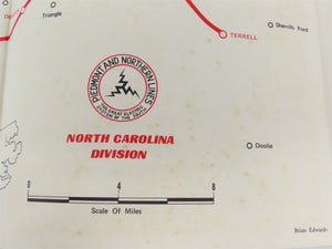 Piedmont & Northern by Fetters & Swanson Â©1976 HC Book