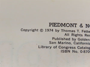 Piedmont & Northern by Fetters & Swanson Â©1976 HC Book