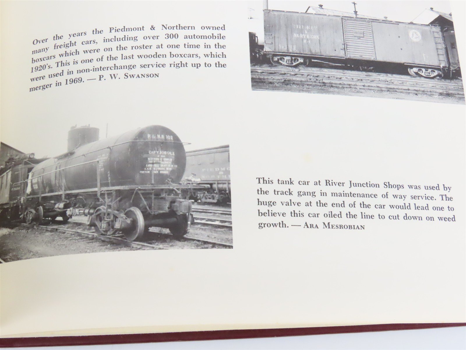 Piedmont & Northern by Fetters & Swanson Â©1976 HC Book