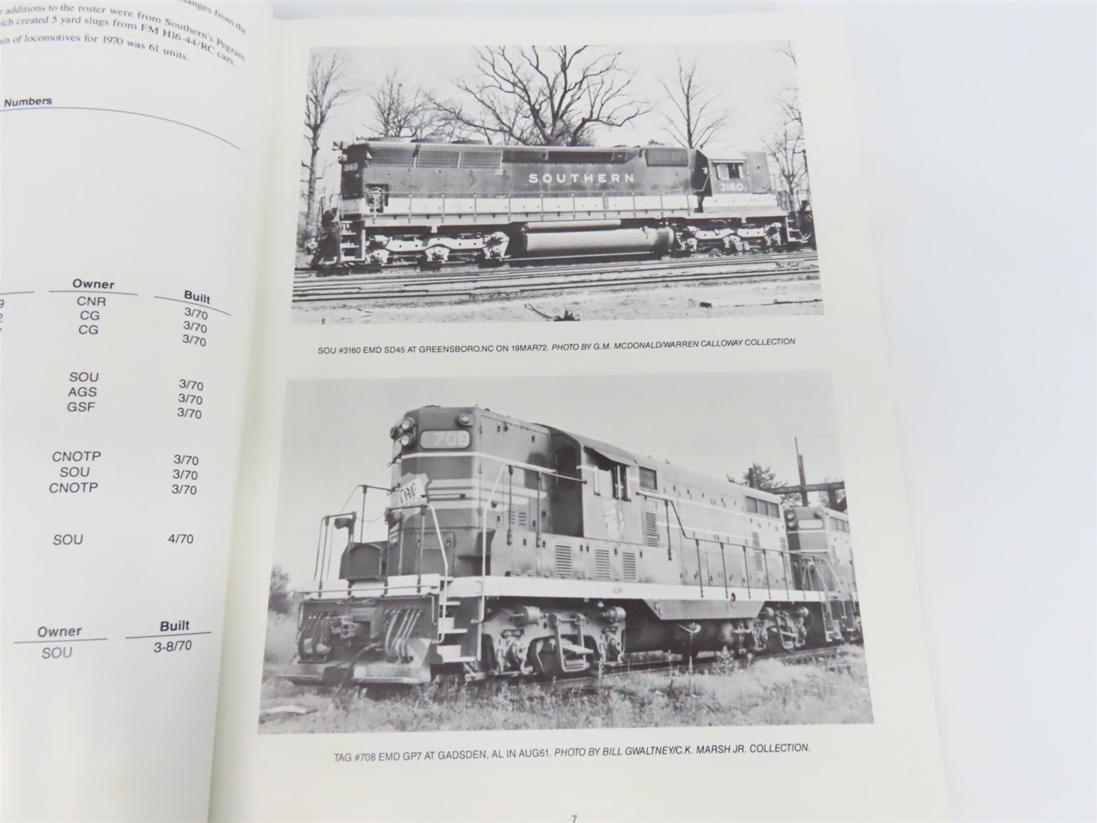 Southern: A Motive Power Pictorial 1968-1982 by Withers & Sink Â©1987 HC Book