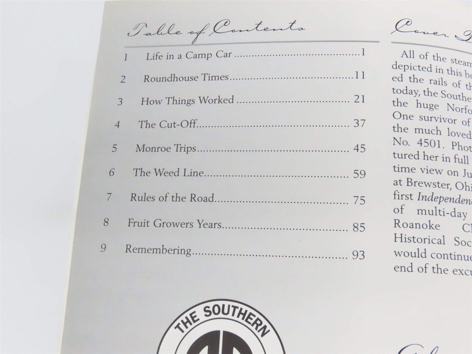 The Southern Railway Remembered by James Leslie Hepler Â©2001 SC Book
