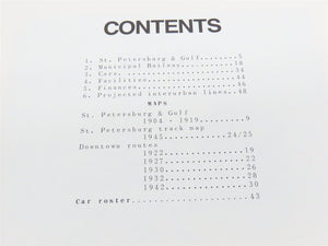 Street Railways of St. Petersburg Florida by James Buckley Â©1983 SC Booklet