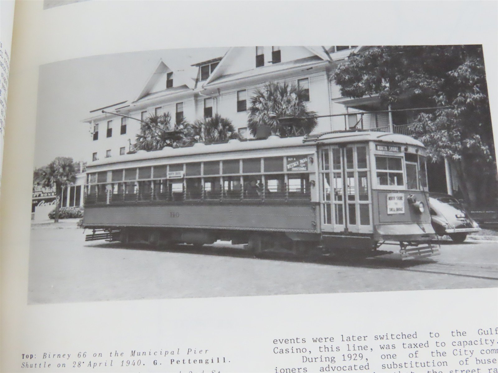 Street Railways of St. Petersburg Florida by James Buckley Â©1983 SC Booklet