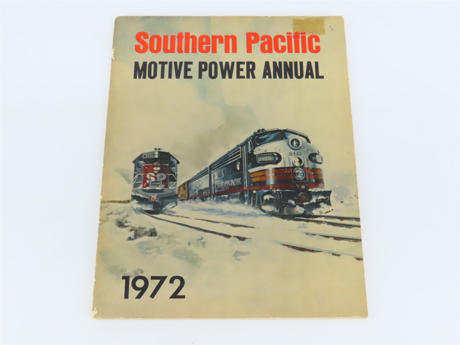 Southern Pacific Motive Power Annual 1972 by Joseph A. Strapac Â©1973 SC Booklet