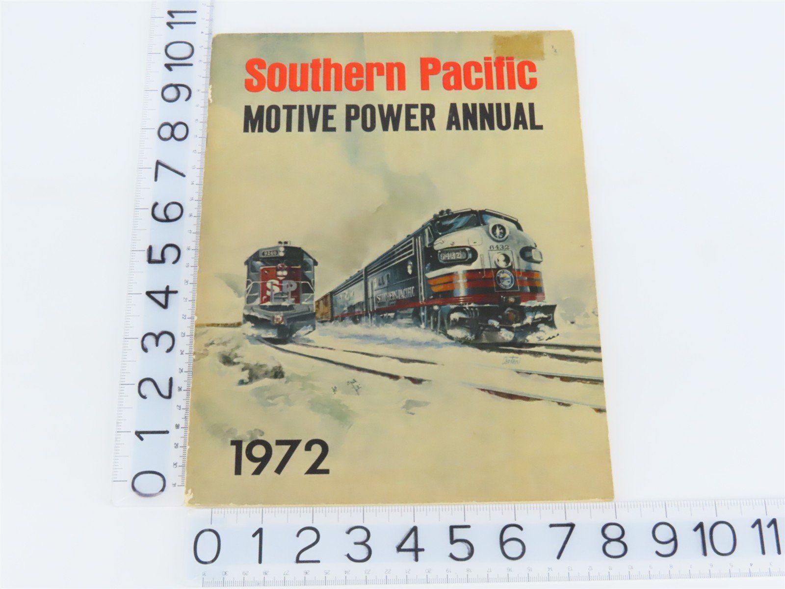 Southern Pacific Motive Power Annual 1972 by Joseph A. Strapac Â©1973 SC Booklet