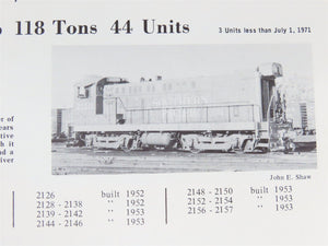 Southern Pacific Motive Power Annual 1972 by Joseph A. Strapac Â©1973 SC Booklet