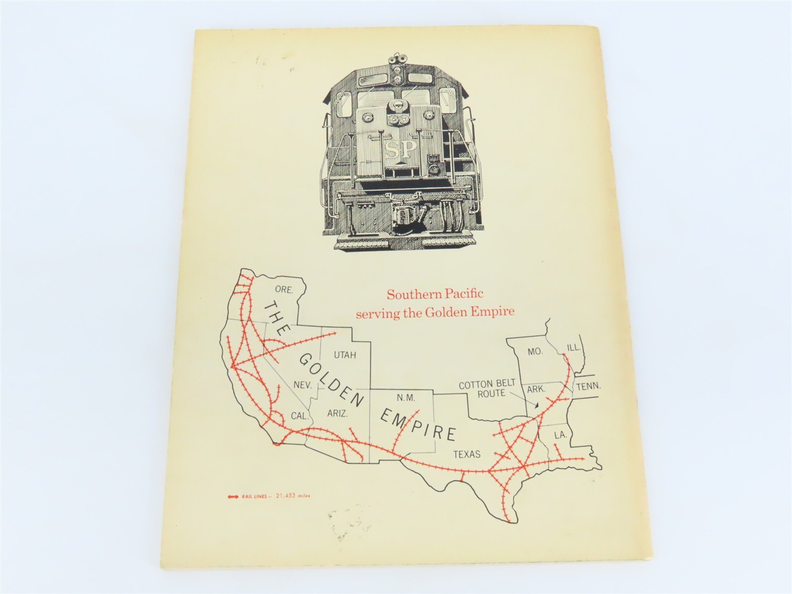Southern Pacific Motive Power Annual 1972 by Joseph A. Strapac Â©1973 SC Booklet