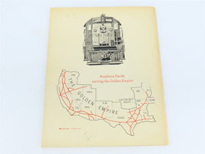 Southern Pacific Motive Power Annual 1972 by Joseph A. Strapac Â©1973 SC Booklet
