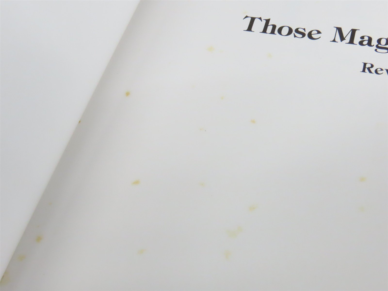 Those Magnificent Trains - An American Anthology by Ditlefsen Â©1994 Revised