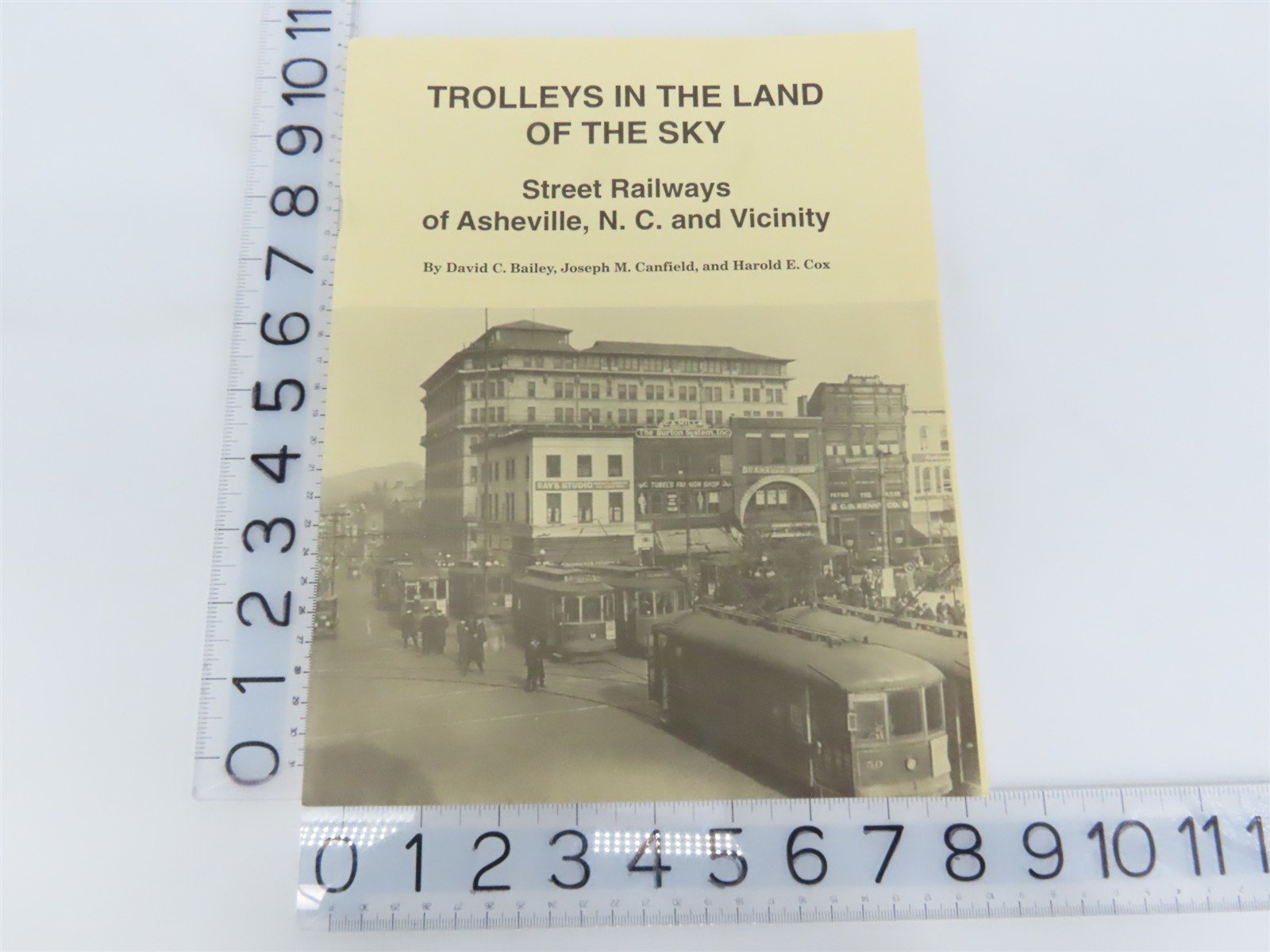 Trolleys in the Land of the Sky by Bailey, Canfield, & Cox Â©2000 SC Booklet
