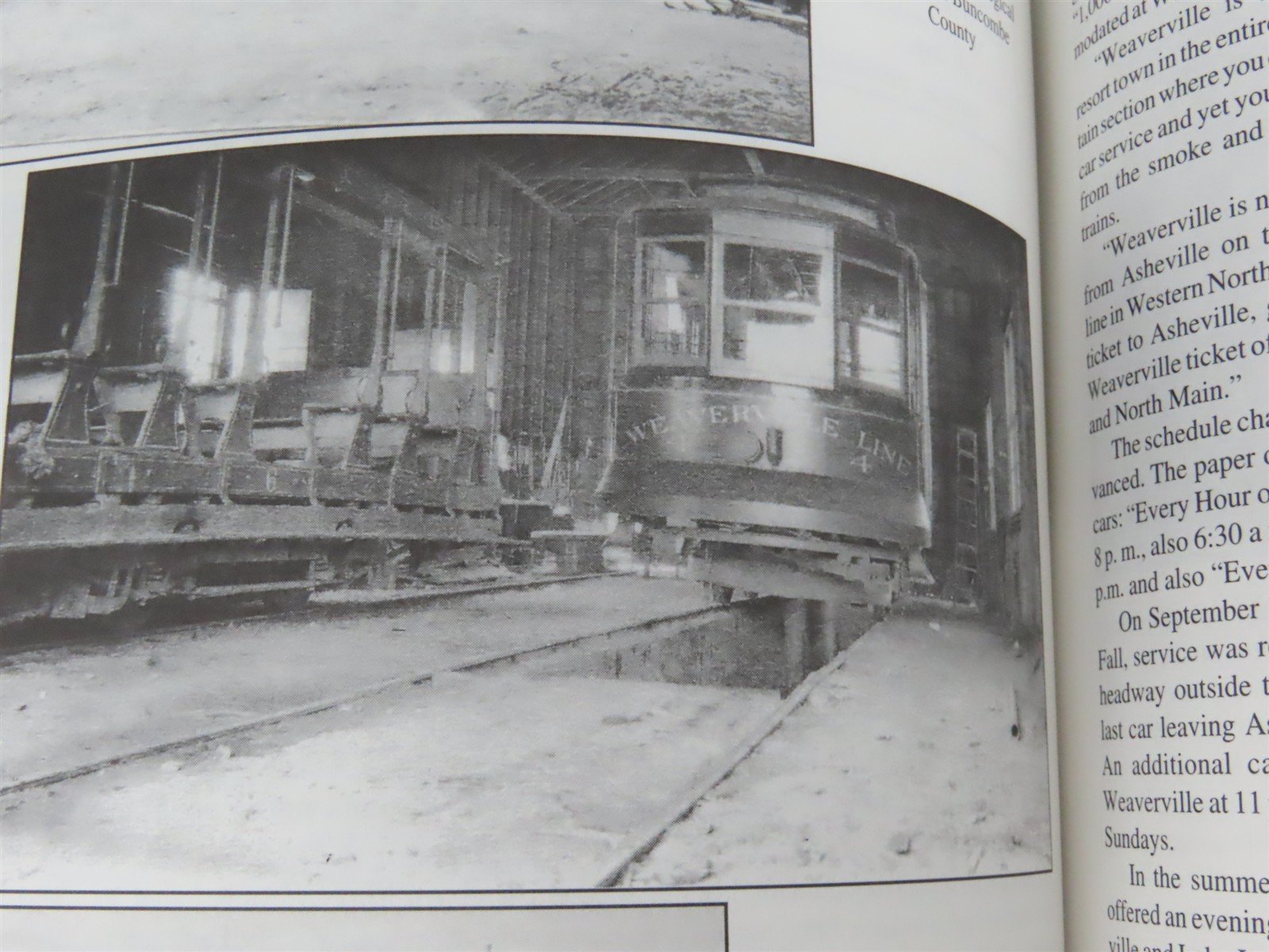 Trolleys in the Land of the Sky by Bailey, Canfield, & Cox Â©2000 SC Booklet