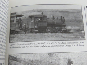 Trolleys in the Land of the Sky by Bailey, Canfield, & Cox Â©2000 SC Booklet