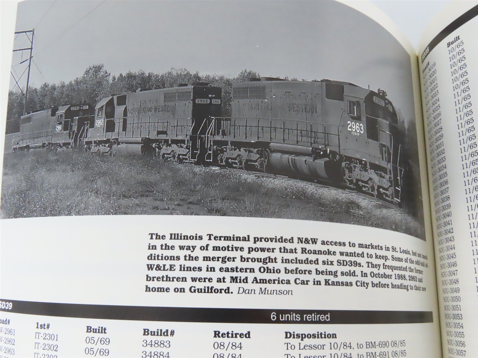 Norfolk Southern 1995 Review by Scott Lindsey Â©1995 SC Book