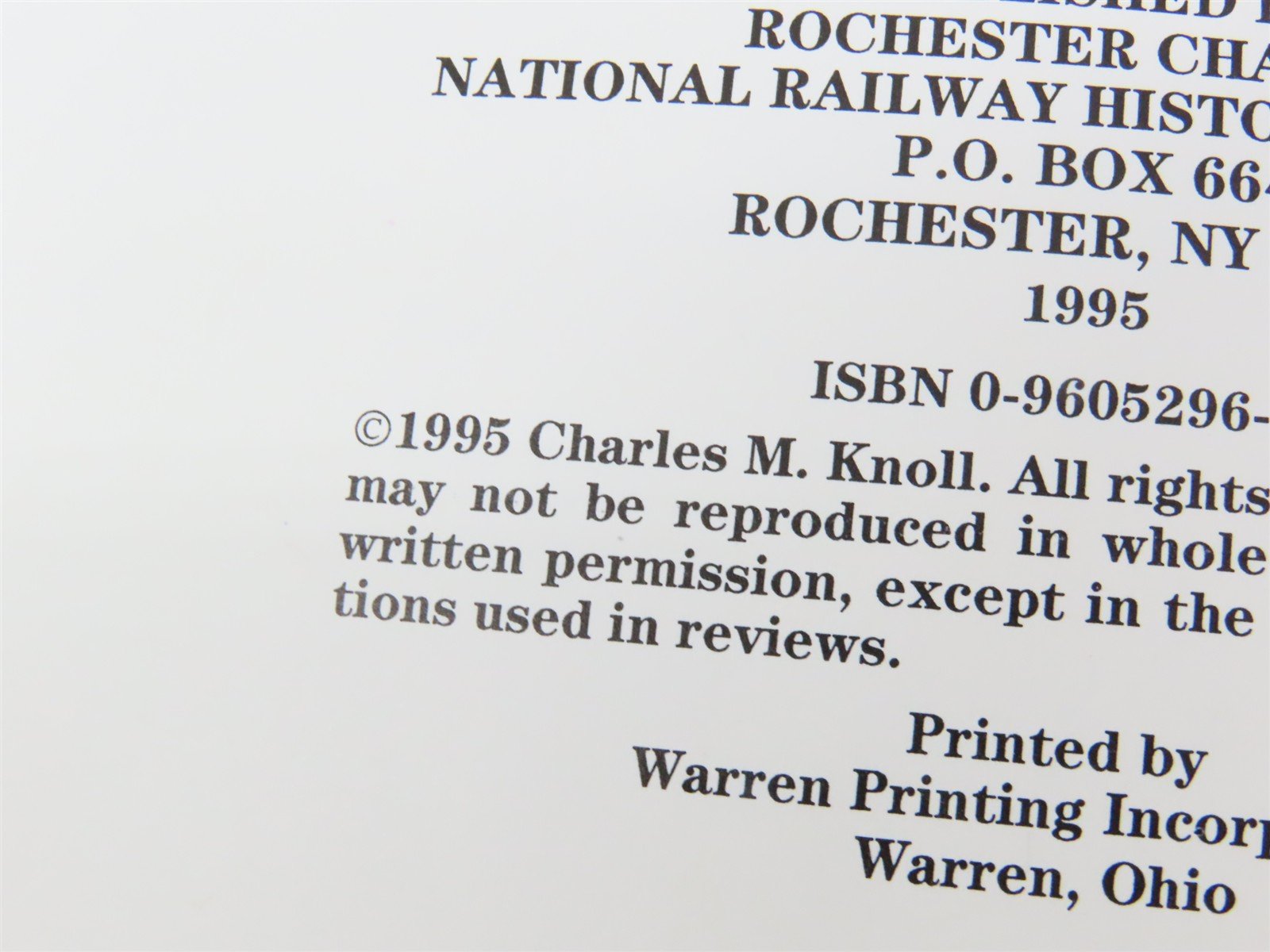 Go Pullman - Life & Times by Charles M. Knoll Â©1995 SC Book