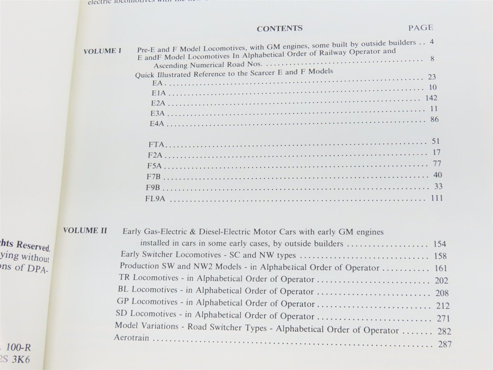 General Motors First Generation Diesel-Electric Locomotives Vol. 1 by Kerr Â©1982