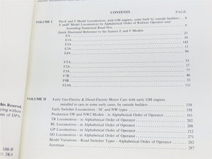 General Motors First Generation Diesel-Electric Locomotives Vol. 1 by Kerr Â©1982