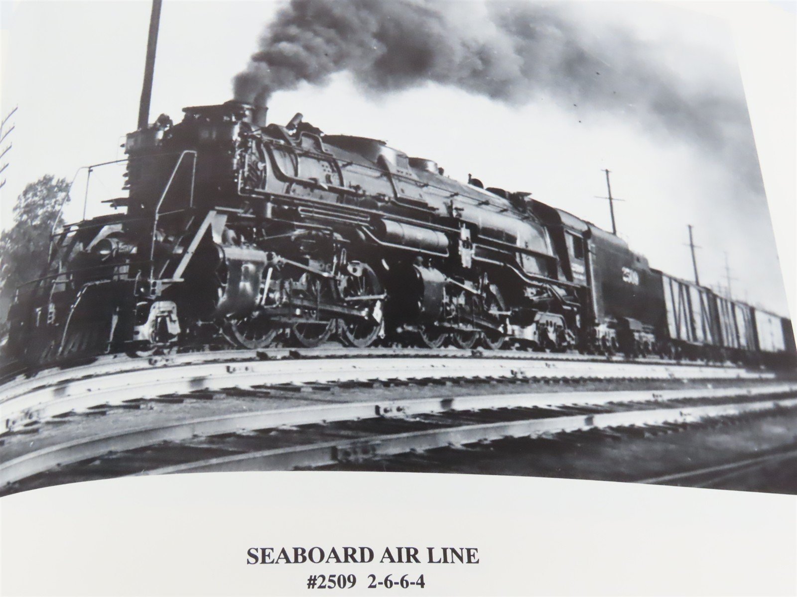 Seaboard Air Line Railway Steam & Trains 1935-1937 by Durham ©1996 SC Booklet