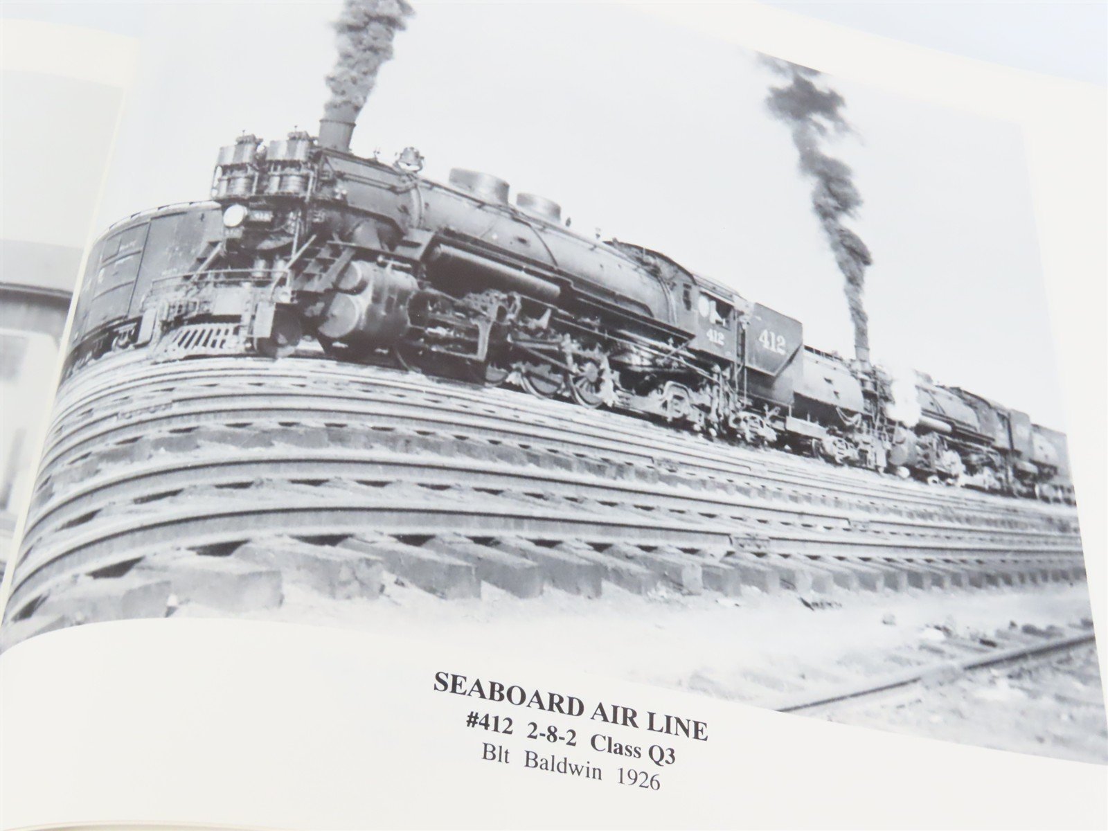 Seaboard Air Line Railway Steam & Trains 1935-1937 by Durham ©1996 SC Booklet