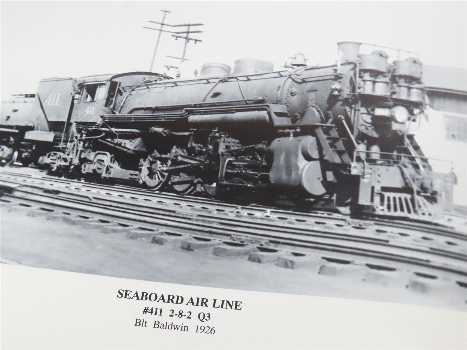 Seaboard Air Line Railway Steam & Trains 1935-1937 by Durham ©1996 SC Booklet