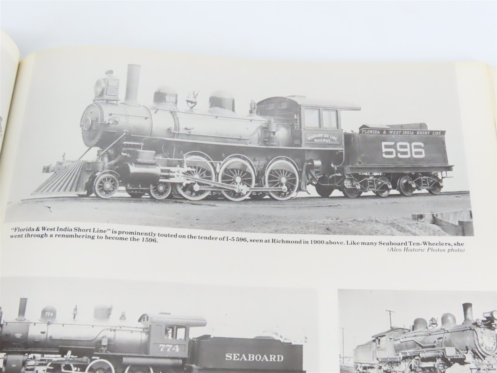 Seaboard Air Line Railway Album by Langley, Beckum, & Tidwell Â©1988 SC Book