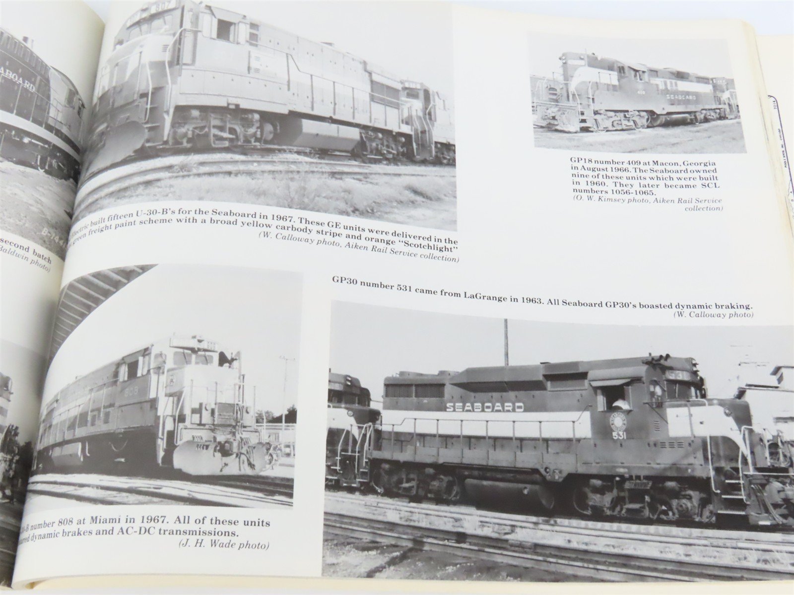 Seaboard Air Line Railway Album by Langley, Beckum, & Tidwell Â©1988 SC Book