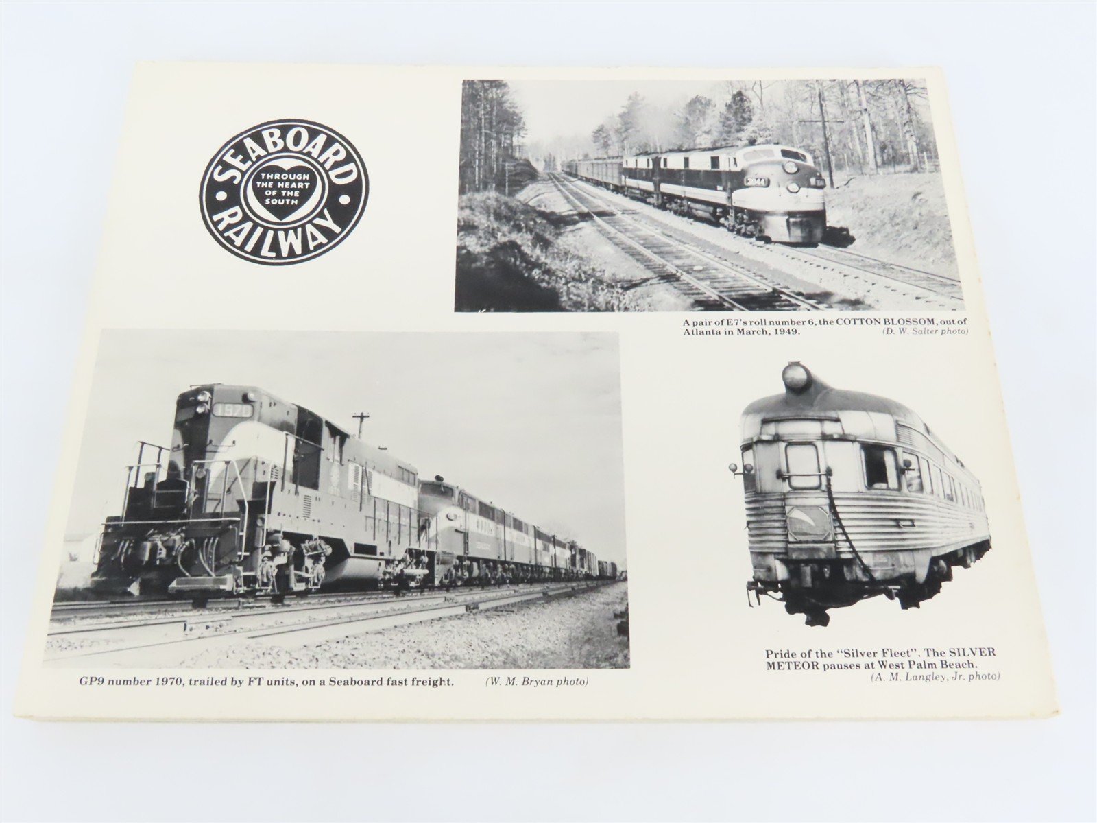 Seaboard Air Line Railway Album by Langley, Beckum, & Tidwell Â©1988 SC Book