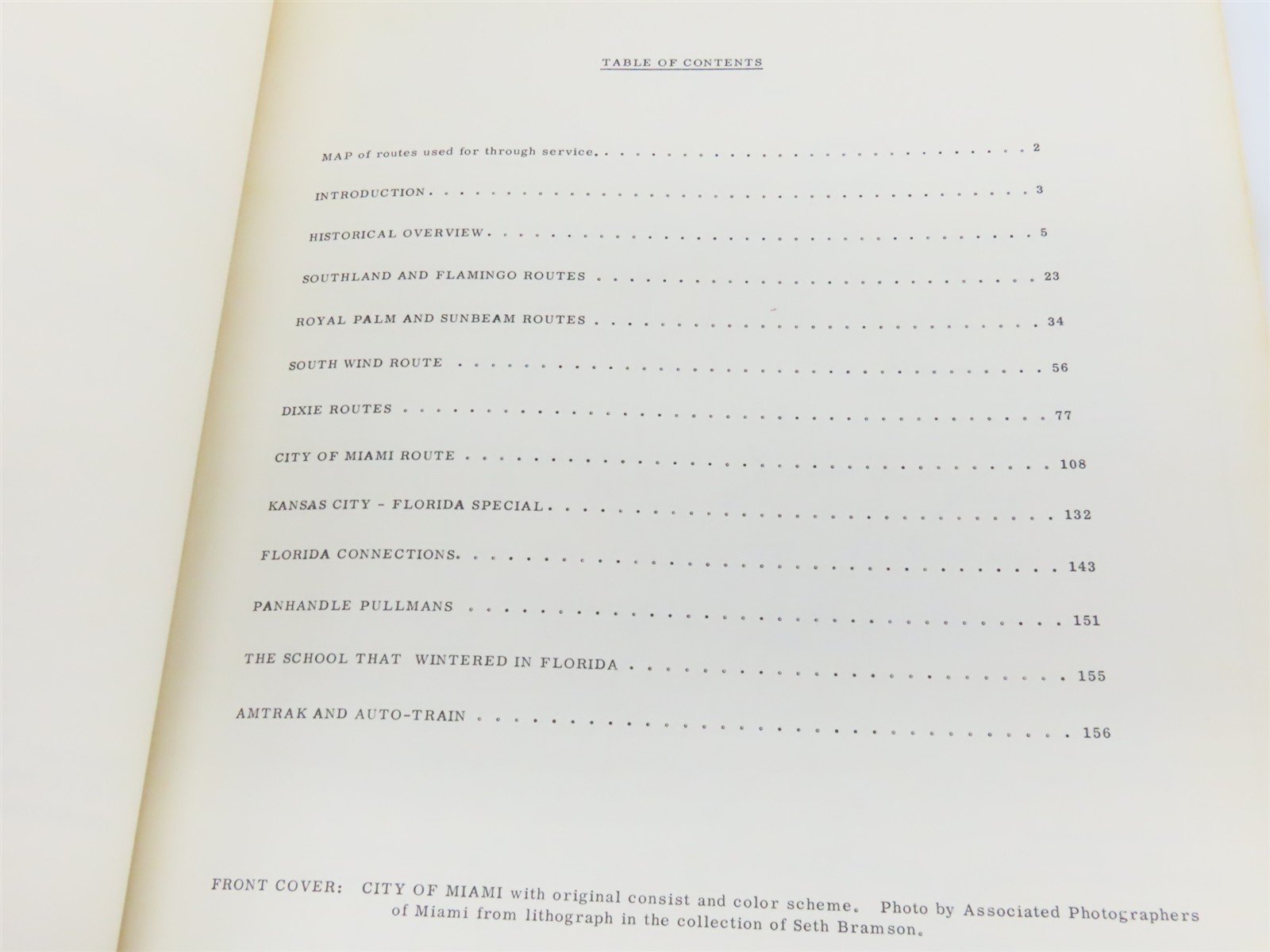 Midwest Florida Sunliners by R. Lyle Key Jr. Â©1979 SC Book