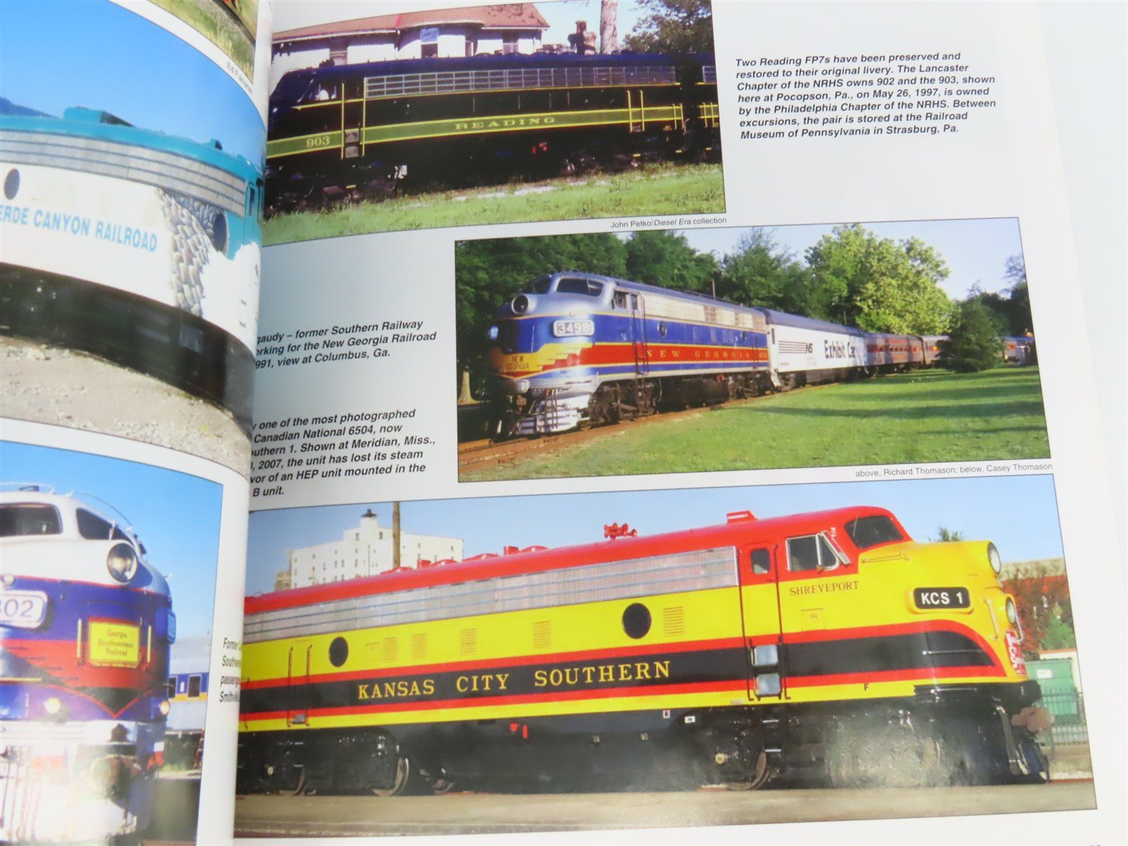 EMD's FP7 & FP9: The Dual Service Cab Unit by Diesel Era Â©2009 SC Book